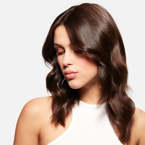 Woman with hair loss