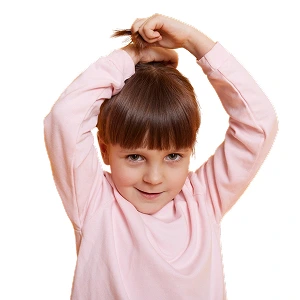 little kid hair