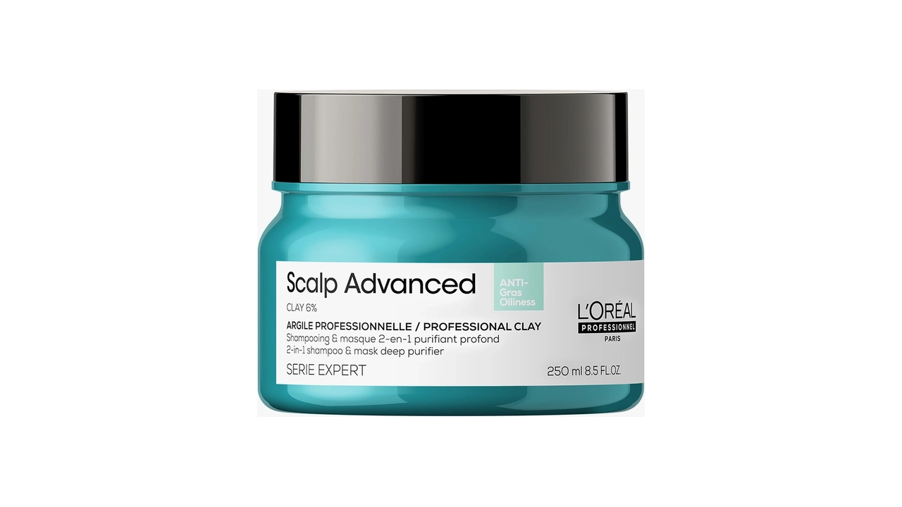 L`Oreal Professionnel Serie Expert Scalp Advanced Anti Oiliness 2-in-1 Deep Purifier Clay 250 ml