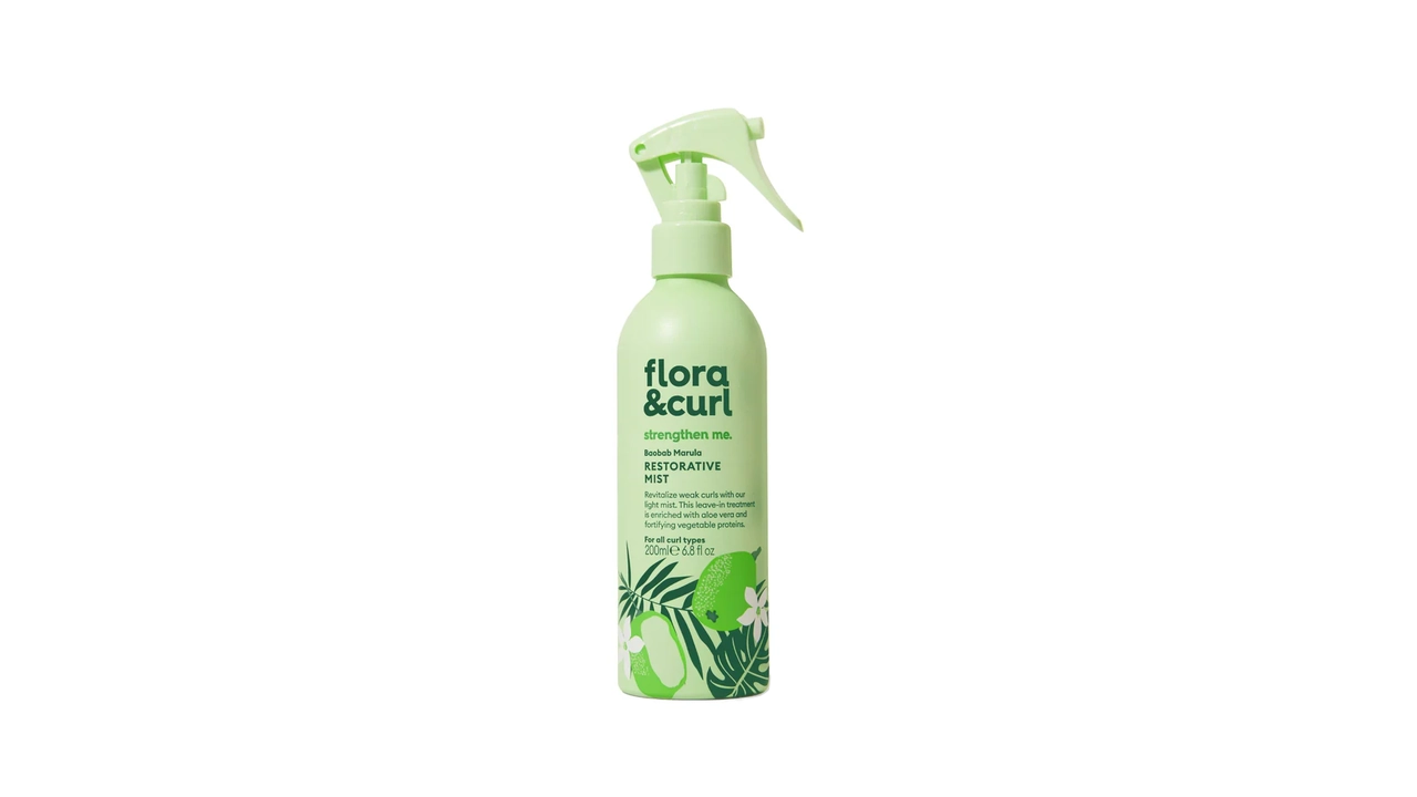 Flora & Curl Baobab Marula Restorative Strengthening Mist 200 ml