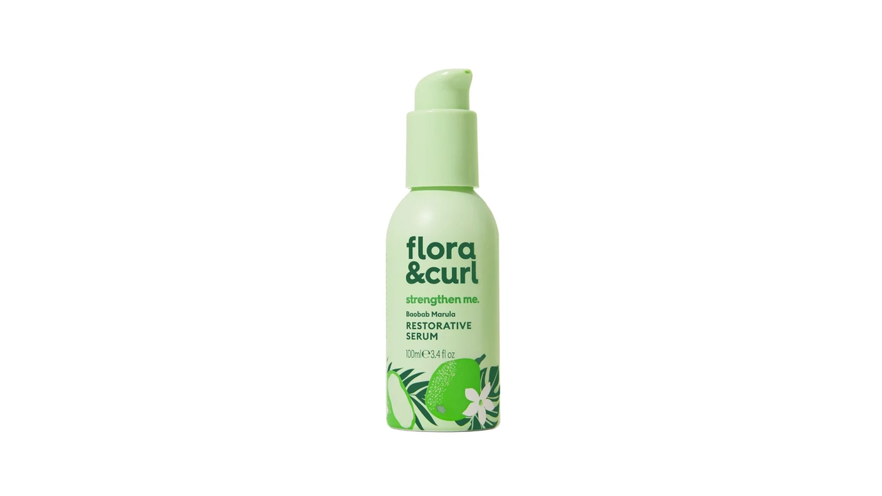 Flora & Curl Baobab Marula Restorative Strengthening Serum 100 ml