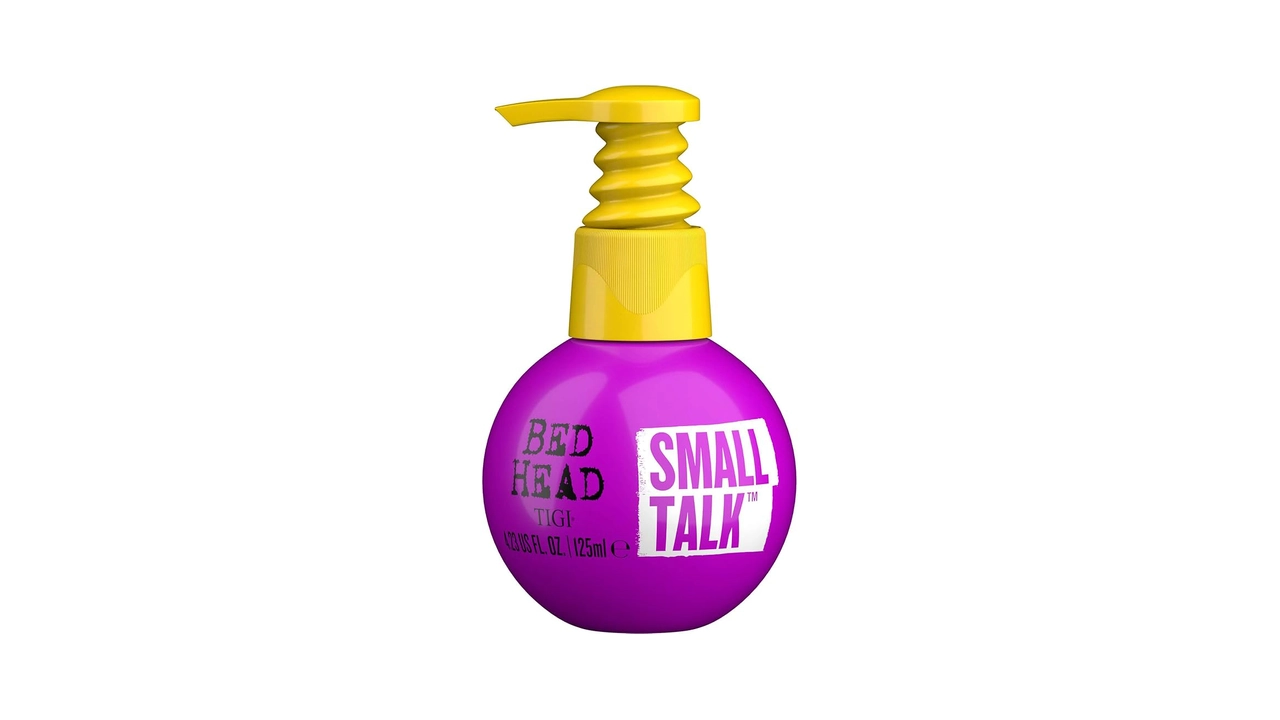 TIGI Bed Head Small Talk Thickening Cream 125 ml - Amplify Volume, Build Body, and Smooth Frizz for Salon-Worthy Hair at Home