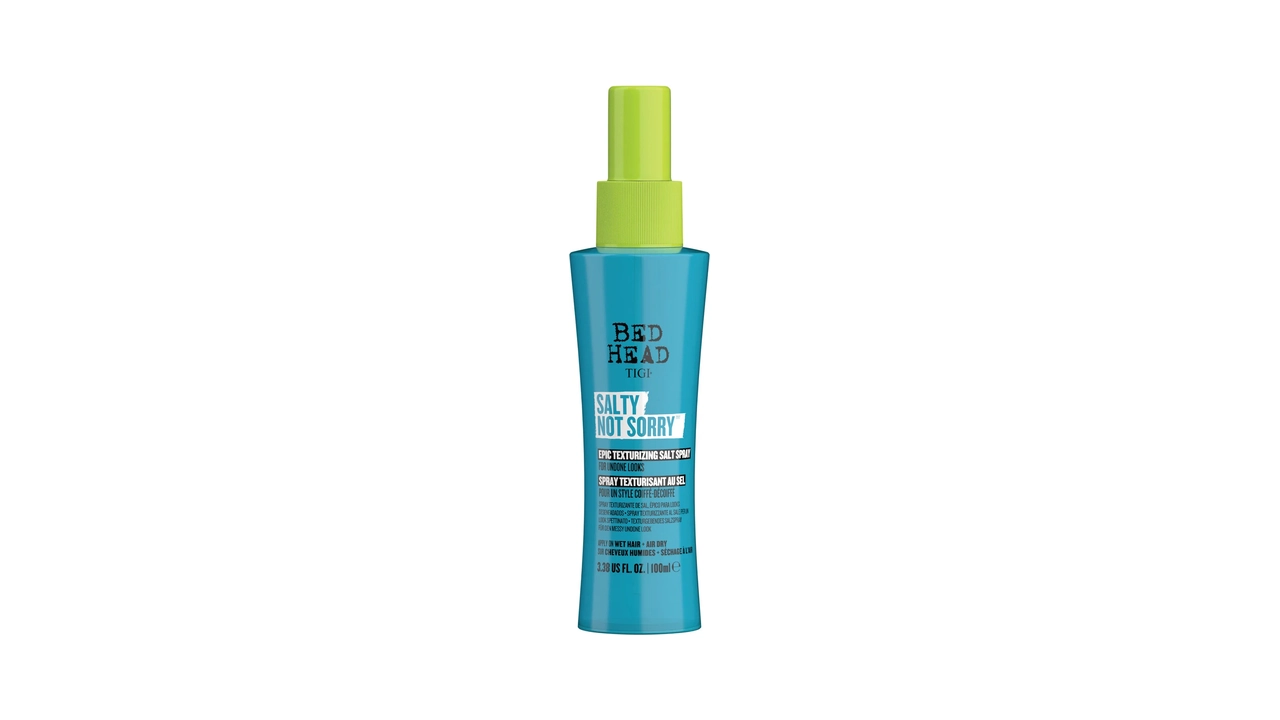 TIGI Bed Head Salty Not Sorry texturizing Salt Spray for Natural Undone Hairstyles 3.38 fl oz 100 ml