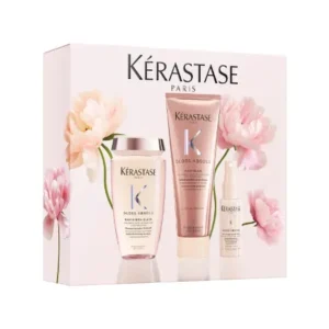 Kerastase Gloss Absolu Trio Spring Gift Set Anti Frizz Shine Routine 250 ml & 200 ml & 45 ml