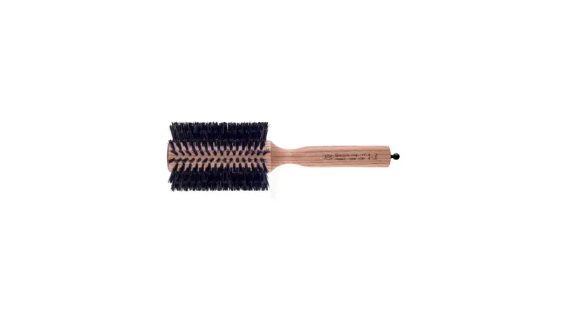 3Me Maestri Triangolo Reinforced Wild Boar Bristle Hair Brush 75 mm