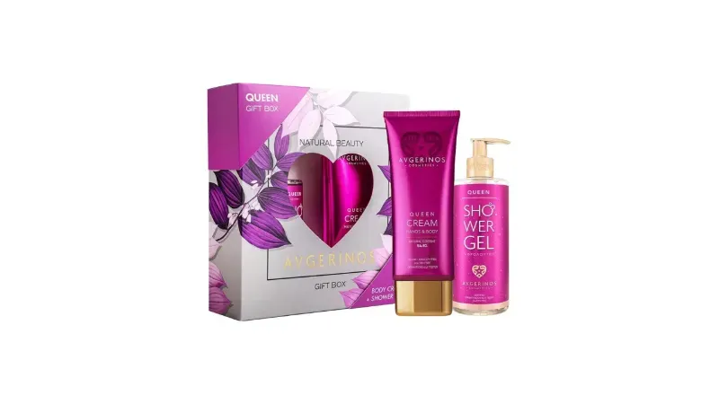 Avgerinos Queen Gift Box Fruity Floral Set 300 ml & 200 ml
