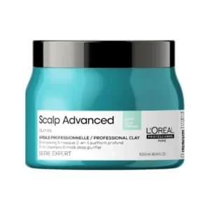 L`Oreal Professionnel Serie Expert Scalp Advanced Anti Oiliness 2-in-1 Deep Purifier Clay 500 ml