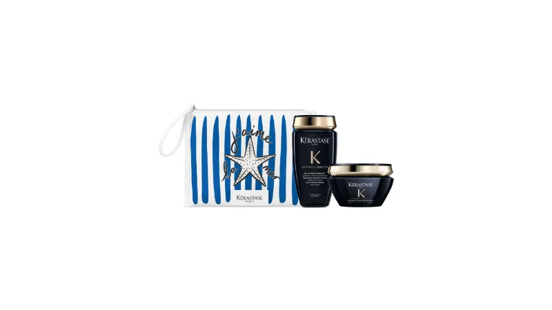 Kérastase Chronologiste Summer Pouch Gift Set 250 ml & 200 ml