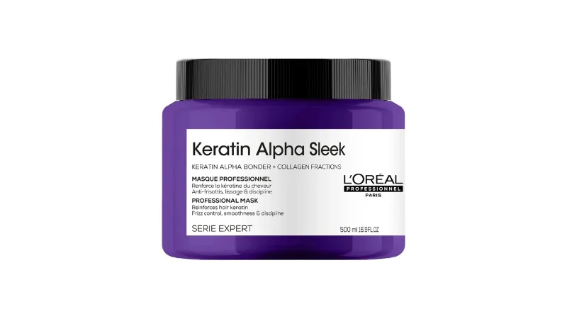L'Oréal Professionnel Keratin Alpha Sleek Professional Hair Mask 500 ml