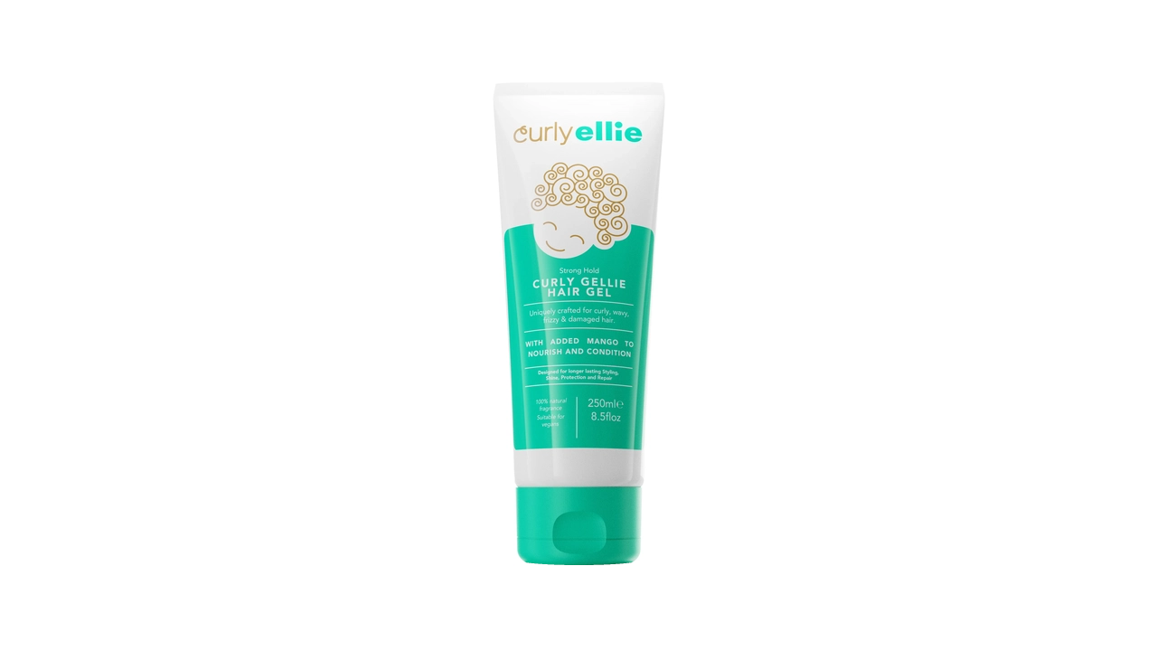 CurlyEllie Natural Hold Hair Gel 250 ml