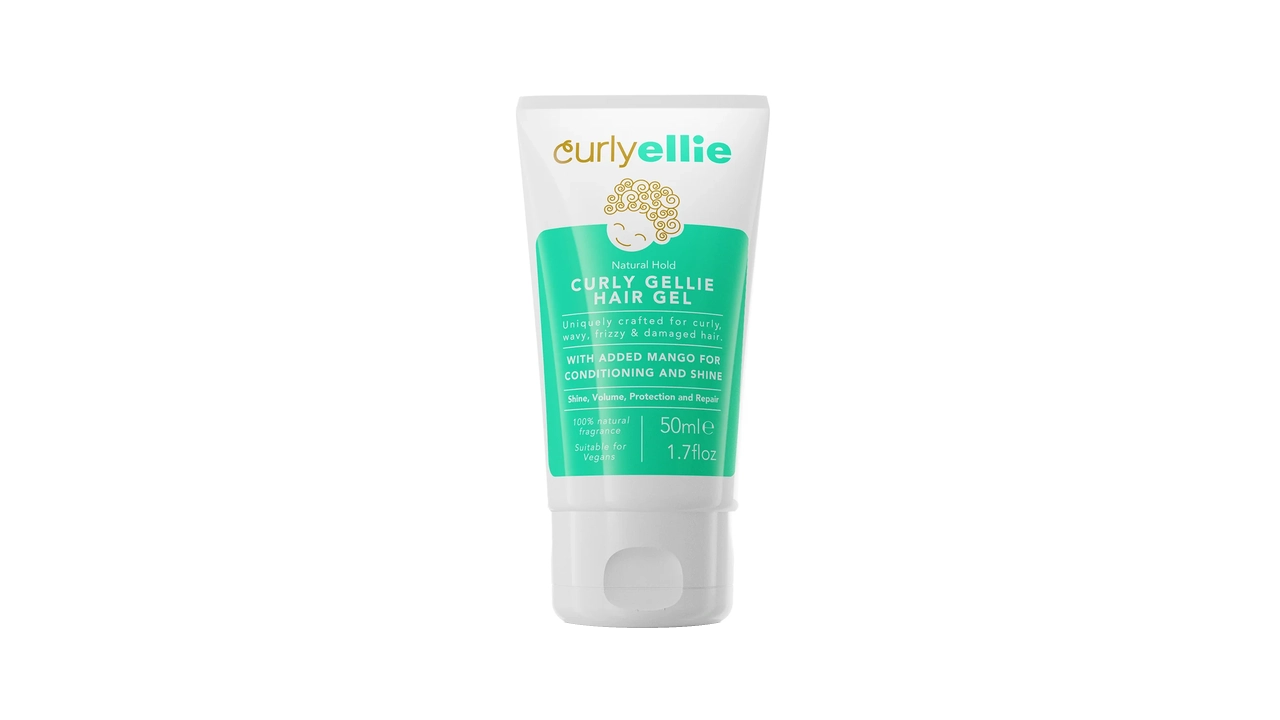CurlyEllie Natural Hold Hair Gel 50 ml