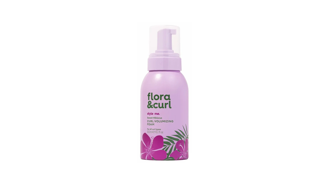 Flora & Curl Style Me Sweet Hibiscus Curl Volumizing Foam 300 ml