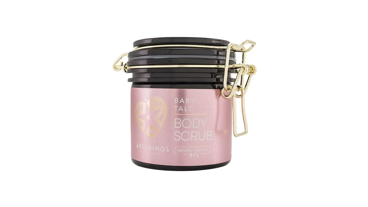 Avgerinos Cosmetics Baby Talc Body Scrub 250 ml