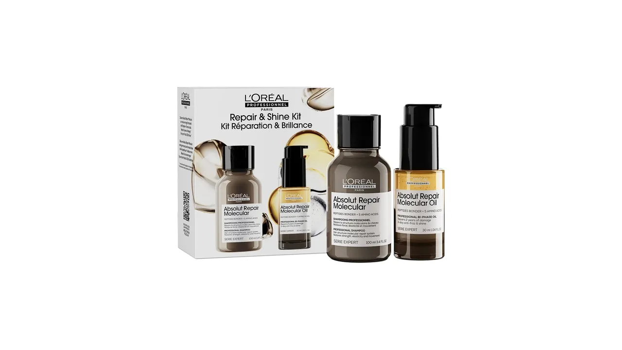 L'Oréal Professionnel Absolut Repair Molecular Repair And Shine Kit 100 ml & 30 ml